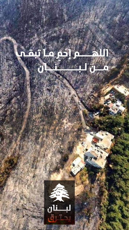 لبنان يحترق
